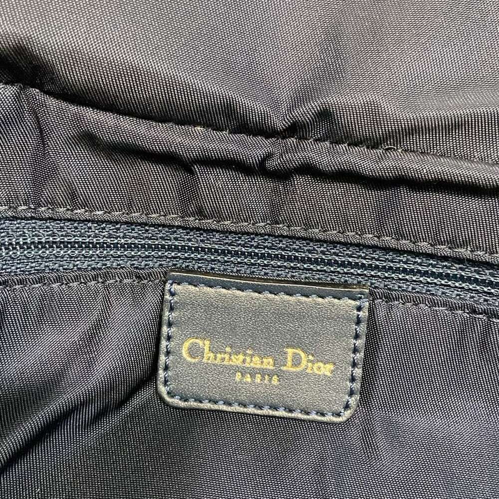 Christian Dior DIOR/ChristianDior Maris Pearl,Trotter Shoulder Bag Navy White - Picture 8 of 15